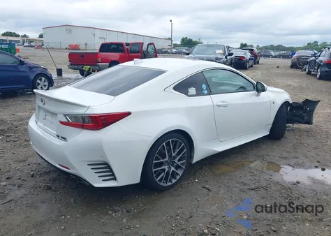 2016 Lexus Rc 350 из США, поврежденный, VIN JTHHE5BC6G5012805